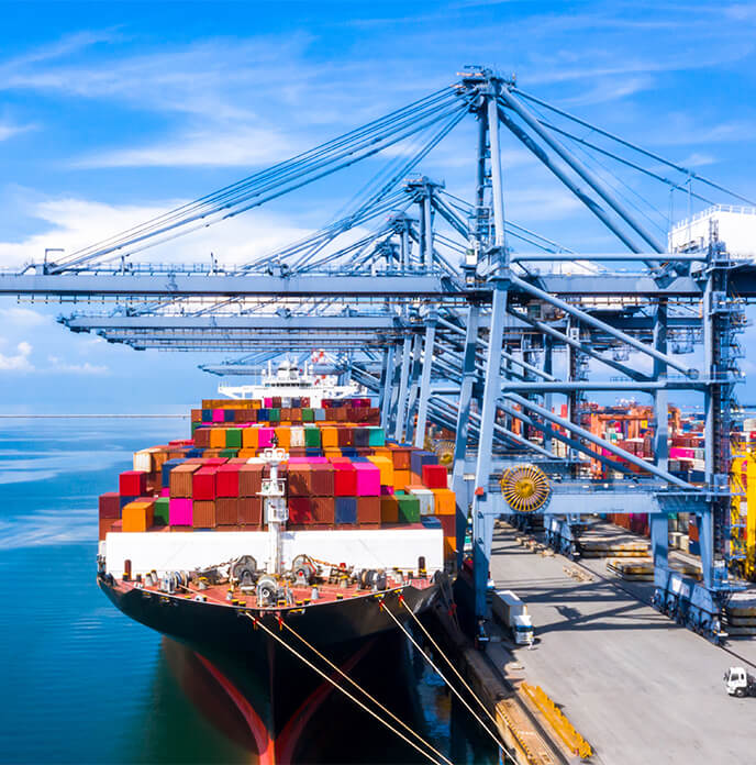 Modern warehouse facility